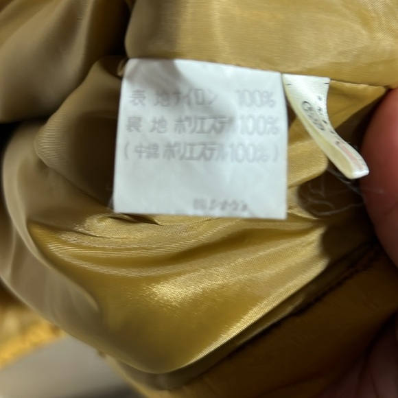 Renown Mustard Quilted Jacket Size M - Picture 3 of 4